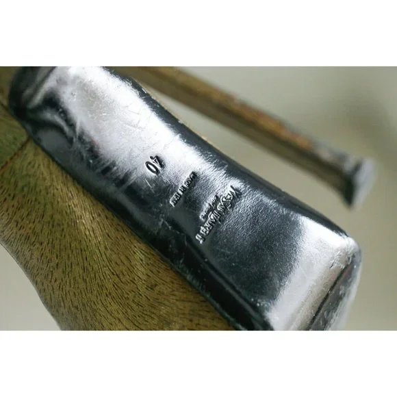 Yves Saint LAurent Paris Bronze Tribtoo Super High Hidden Platform Heels 40 - Picture 9 of 12